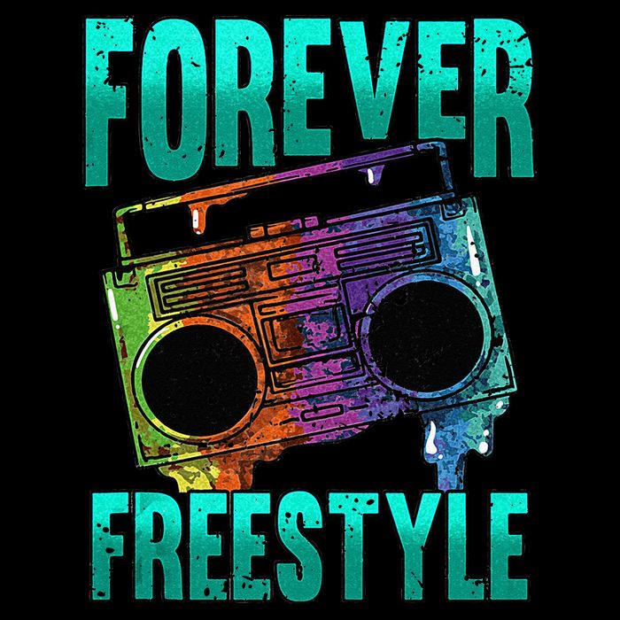 Forever Freestyle Hip Hop Old School Boombox 16 in Basic Backpack
