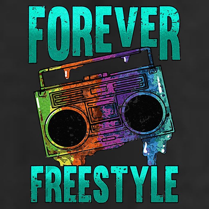 Forever Freestyle Hip Hop Old School Boombox Hat