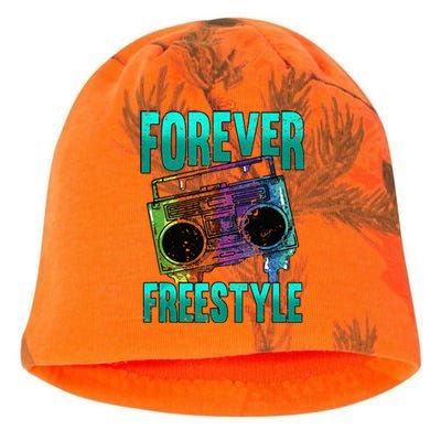 Forever Freestyle Hip Hop Old School Boombox Kati - Camo Knit Beanie