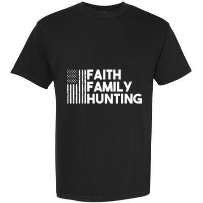 Faith Family Hunting Garment-Dyed Heavyweight T-Shirt