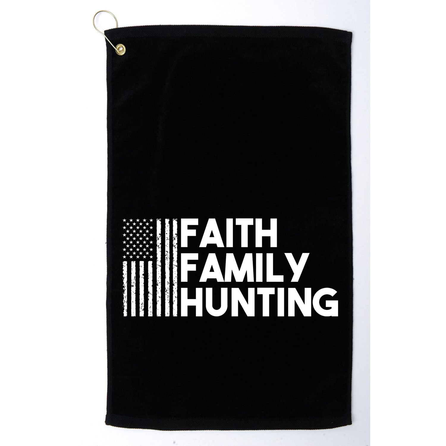 Faith Family Hunting Golf Towel