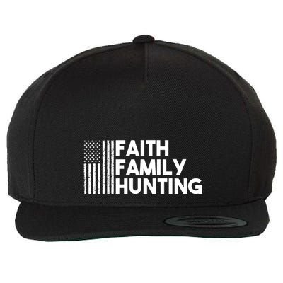 Faith Family Hunting Wool Snapback Cap