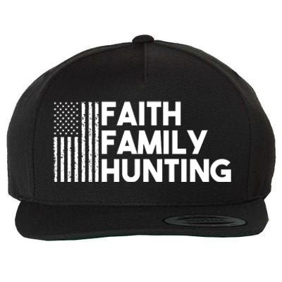 Faith Family Hunting Wool Snapback Cap