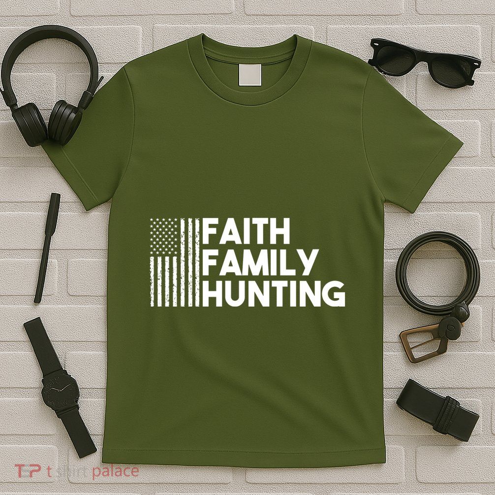 Faith Family Hunting T-Shirt