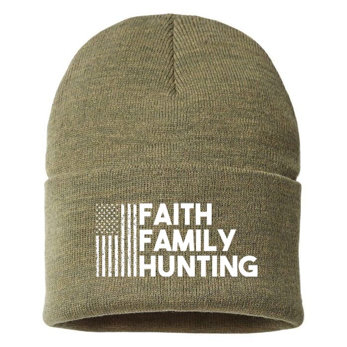 Faith Family Hunting Sustainable Knit Beanie