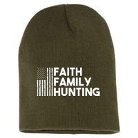 Faith Family Hunting Short Acrylic Beanie