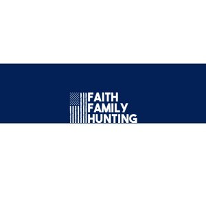 Faith Family Hunting Bumper Sticker