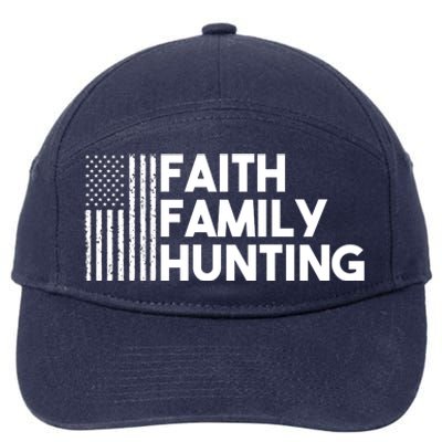 Faith Family Hunting 7-Panel Snapback Hat