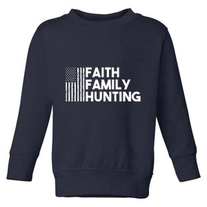 Faith Family Hunting Toddler Sweatshirt