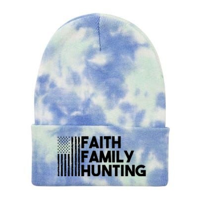 Faith Family Hunting Tie Dye 12in Knit Beanie