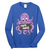 Funny Free Hugs Octopus Cuttlefish Hug Embrace Hugging Funny Gift Long Sleeve Shirt