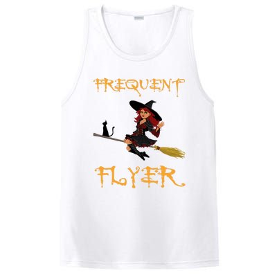 Frequent Flyer Halloween Witch Luxury Nomad World Travel PosiCharge Competitor Tank