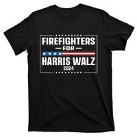 Firefighters For Harris Walz 2024 T-Shirt