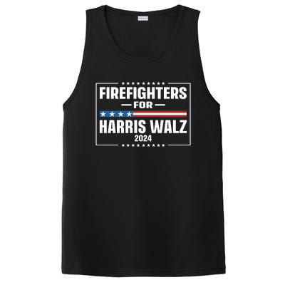 Firefighters For Harris Walz 2024 PosiCharge Competitor Tank