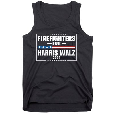 Firefighters For Harris Walz 2024 Tank Top