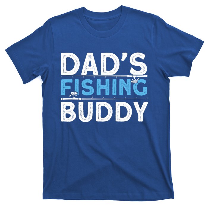 Funny Fishing Husbands DadS Fishing Buddy Fishing Dads Gift T-Shirt