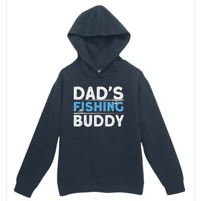 Funny Fishing Husbands DadS Fishing Buddy Fishing Dads Gift Urban Pullover Hoodie