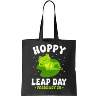 Funny Frog Hoppy Leap Day February 29 Birthday Leap Year Tote Bag