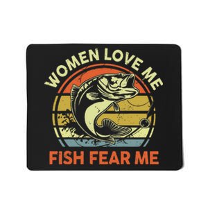 funny Fish Hunting Fishing Fishrod Fisherman Mousepad