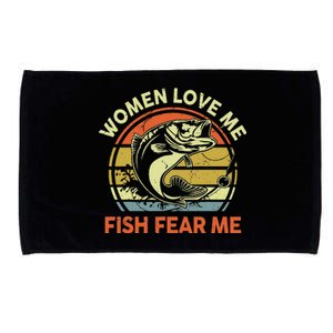 funny Fish Hunting Fishing Fishrod Fisherman Microfiber Hand Towel