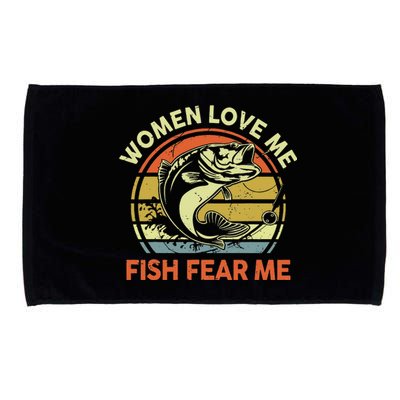 funny Fish Hunting Fishing Fishrod Fisherman Microfiber Hand Towel