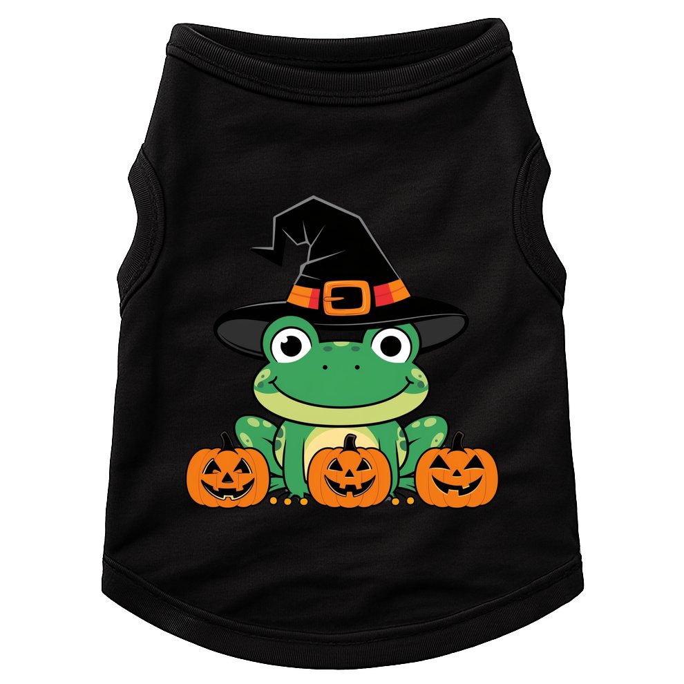 Funny Frog Halloween Costume Cute Doggie Tank