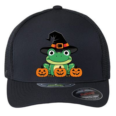 Funny Frog Halloween Costume Cute Flexfit Unipanel Trucker Cap