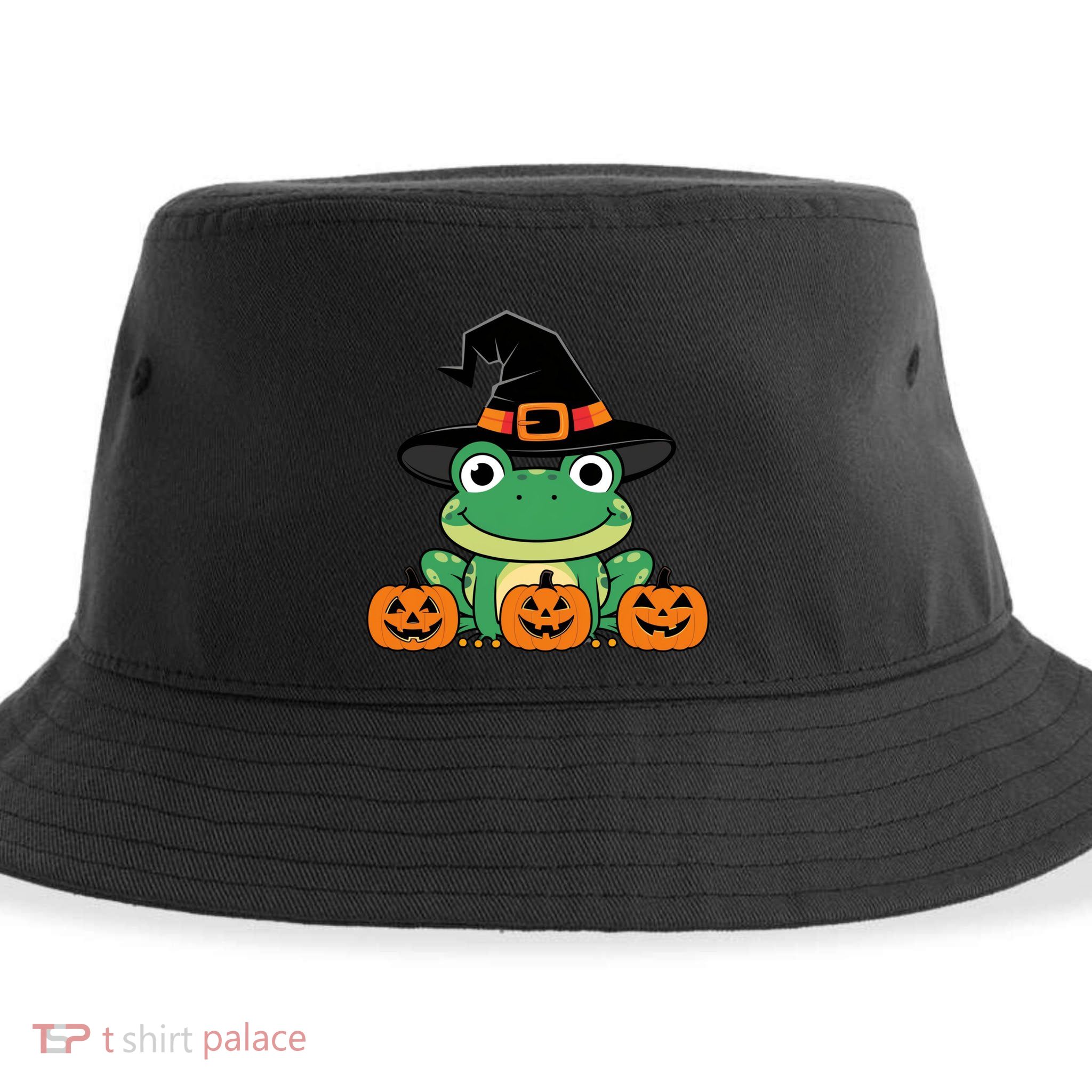 Funny Frog Halloween Costume Cute Sustainable Bucket Hat