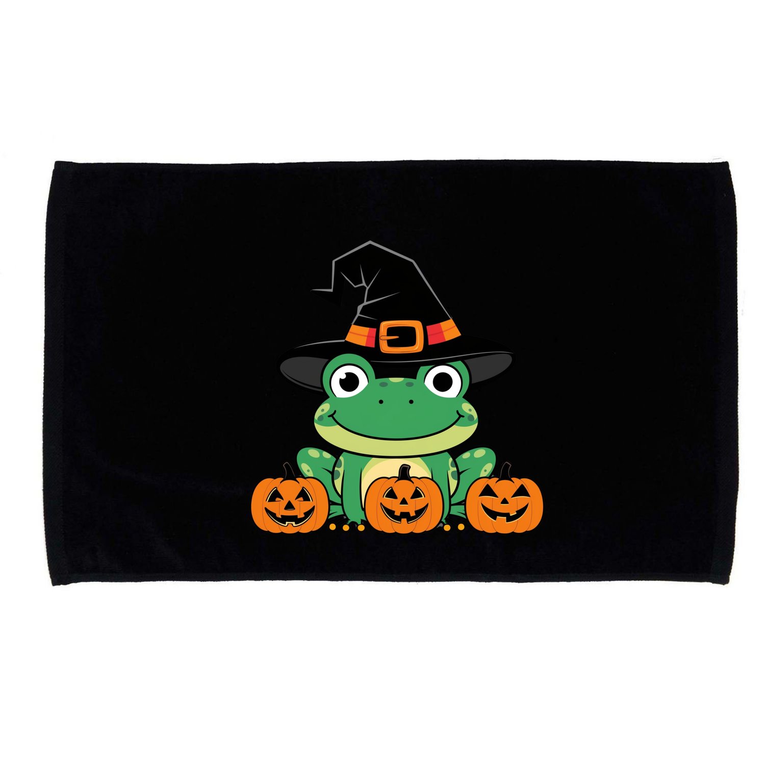 Funny Frog Halloween Costume Cute Microfiber Hand Towel