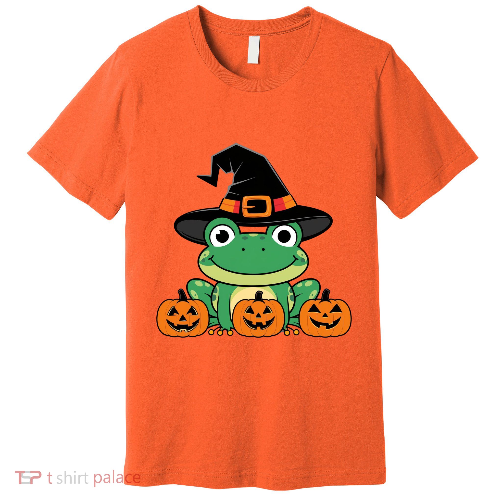 Funny Frog Halloween Costume Cute Premium T-Shirt