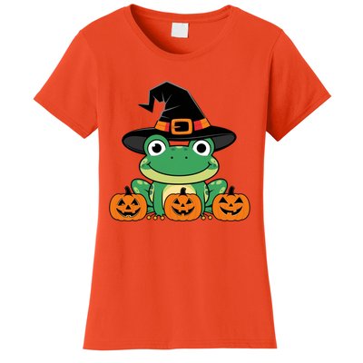 Funny Frog Halloween Costume Cute Women's T-Shirt