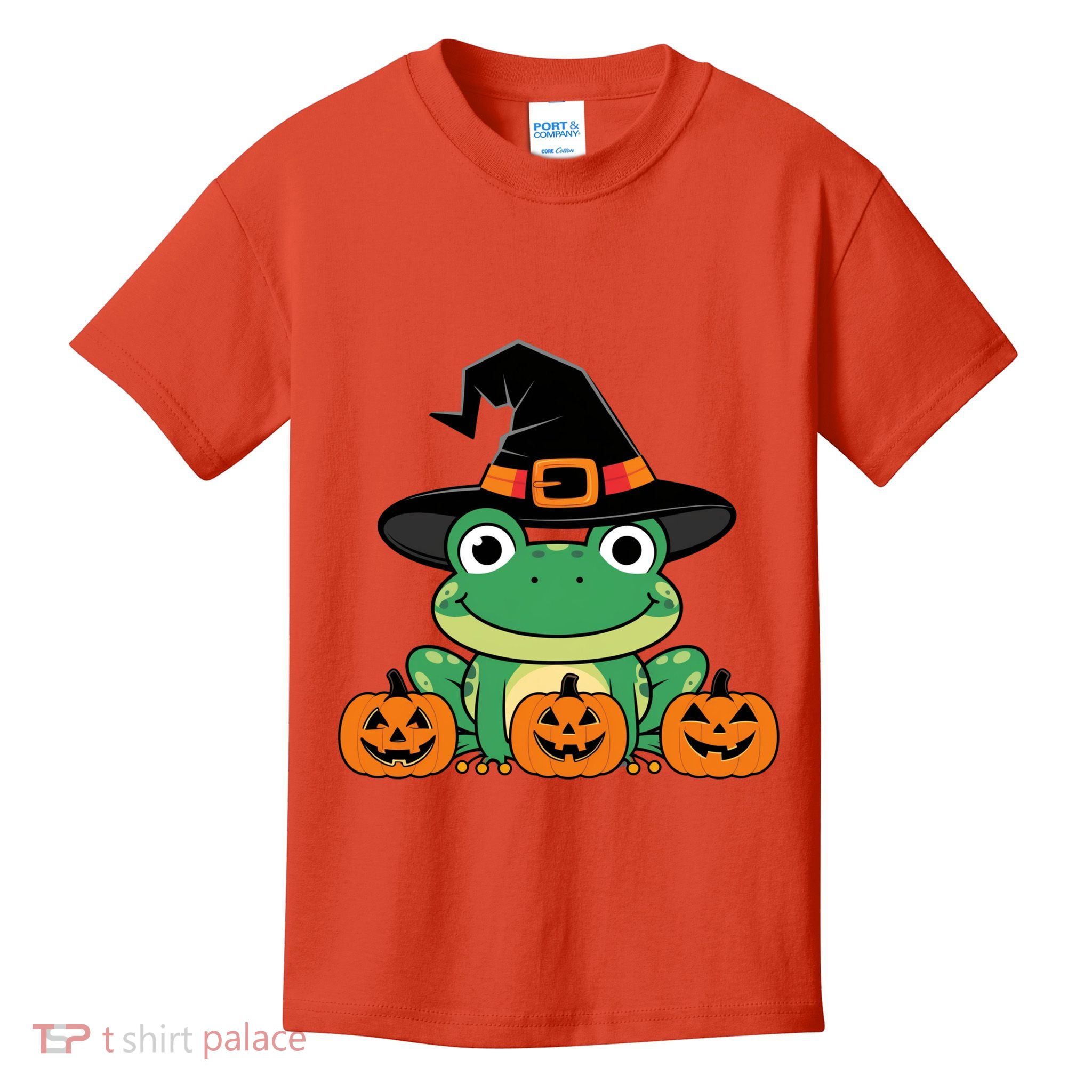 Funny Frog Halloween Costume Cute Kids T-Shirt