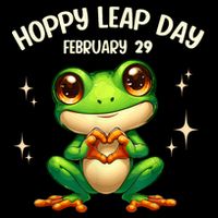 Funny Frog Hoppy Leap Day February 29 Hoppy Leap Day Cooling Performance Crew T-Shirt