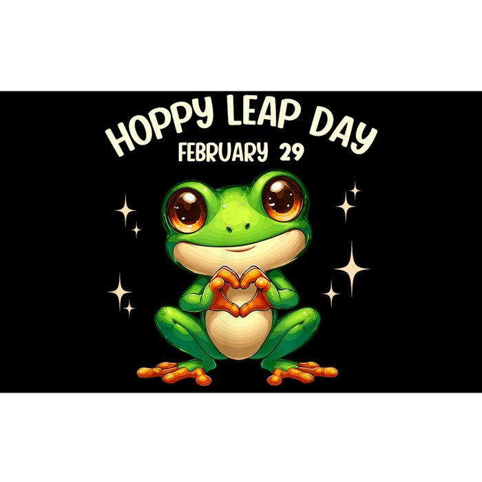 Funny Frog Hoppy Leap Day February 29 Hoppy Leap Day Bumper Sticker