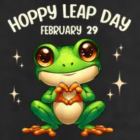 Funny Frog Hoppy Leap Day February 29 Hoppy Leap Day Adult Drive Performance Visor
