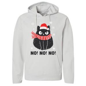 Festive Feline Holiday Costume Performance Fleece Hoodie