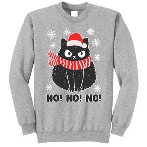 Festive Feline Holiday Costume Tall Sweatshirt