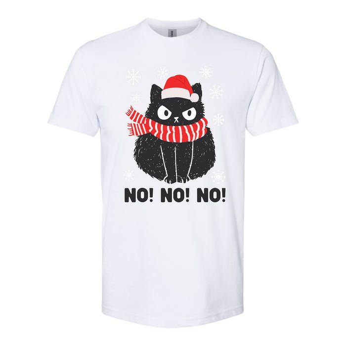 Festive Feline Holiday Costume Softstyle CVC T-Shirt