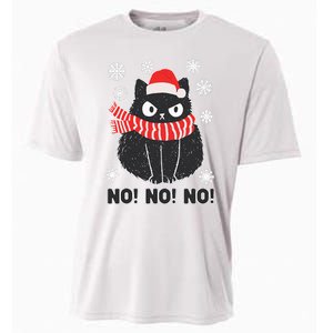 Festive Feline Holiday Costume Cooling Performance Crew T-Shirt