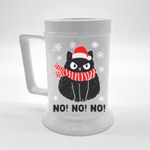 Festive Feline Holiday Costume Beer Stein