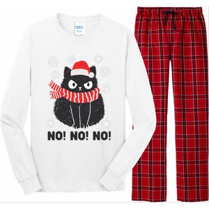 Festive Feline Holiday Costume Long Sleeve Pajama Set