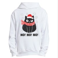 Festive Feline Holiday Costume Urban Pullover Hoodie