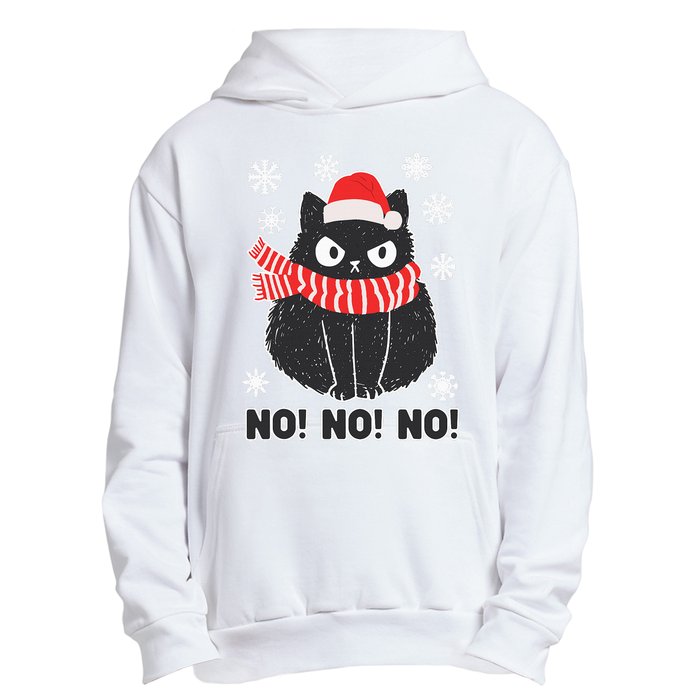 Festive Feline Holiday Costume Urban Pullover Hoodie