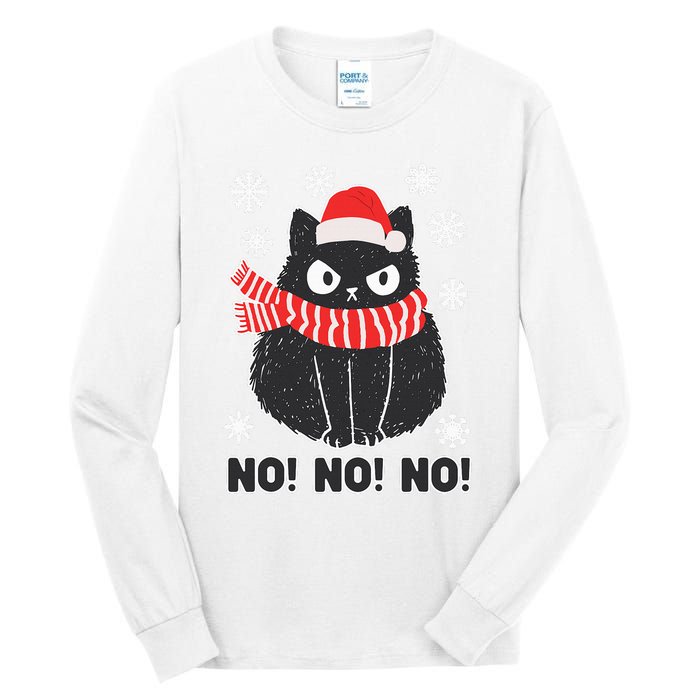 Festive Feline Holiday Costume Tall Long Sleeve T-Shirt