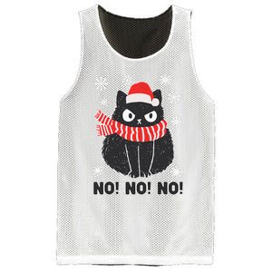 Festive Feline Holiday Costume Mesh Reversible Basketball Jersey Tank