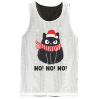 Festive Feline Holiday Costume Mesh Reversible Basketball Jersey Tank