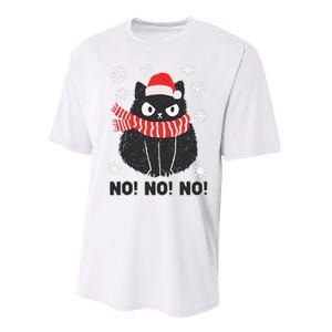 Festive Feline Holiday Costume Performance Sprint T-Shirt