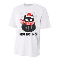 Festive Feline Holiday Costume Performance Sprint T-Shirt