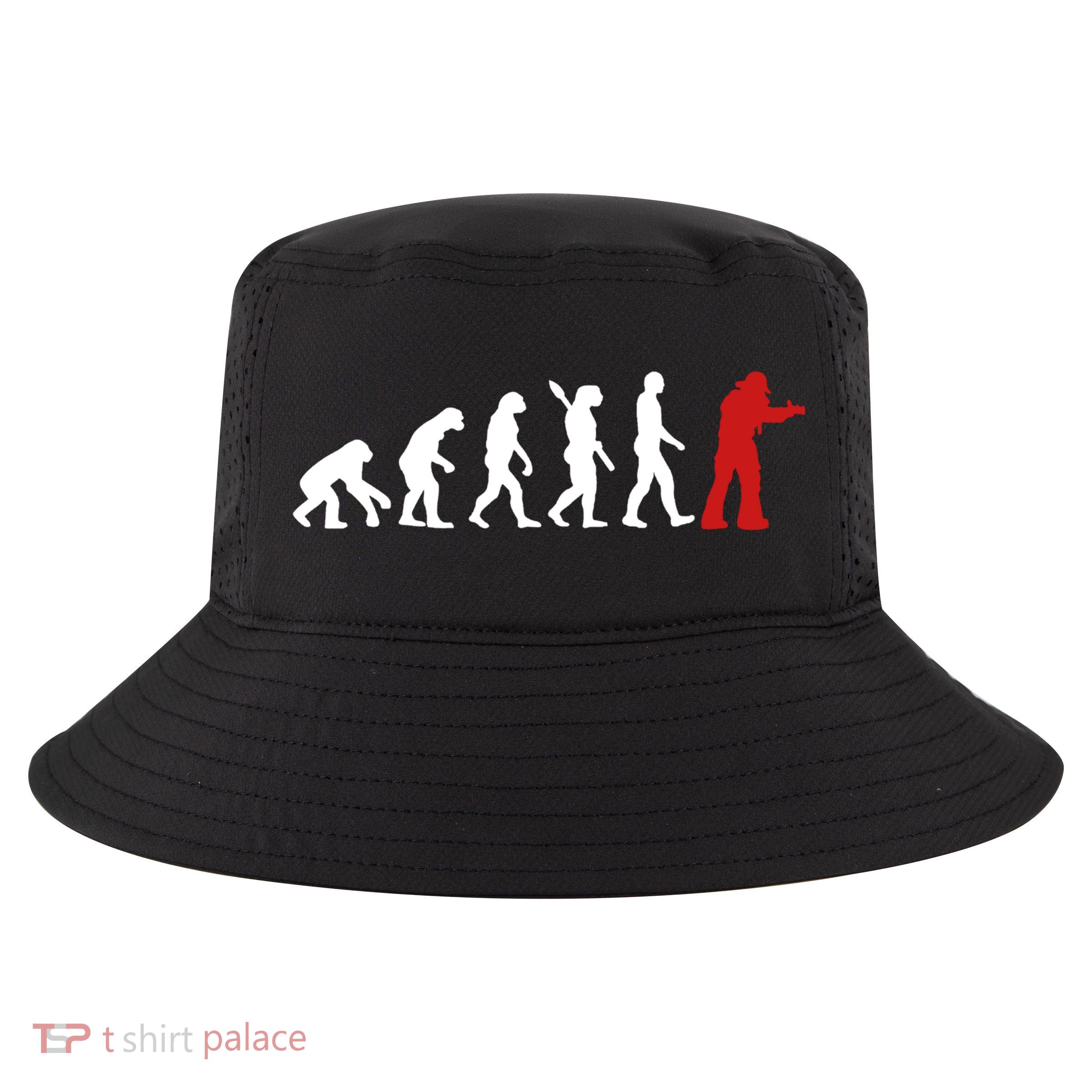 Fire Fighter Hero Rescue Cool Firefighter Evolution Great Gift Cool Comfort Performance Bucket Hat