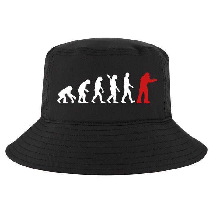 Fire Fighter Hero Rescue Cool Firefighter Evolution Great Gift Cool Comfort Performance Bucket Hat